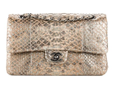 chanel classic flap medium pink python|chanel flap bag colors.